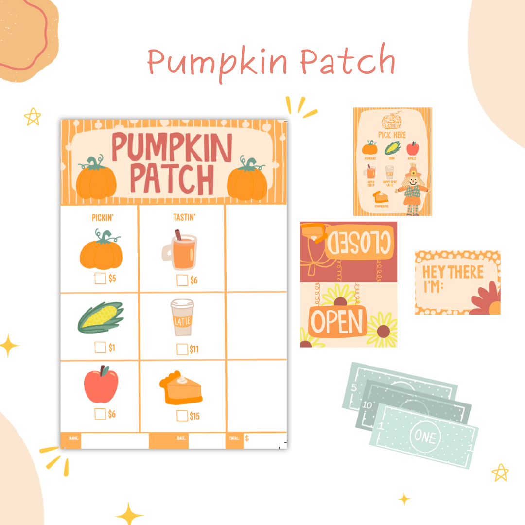 Fall Shop Activity Set