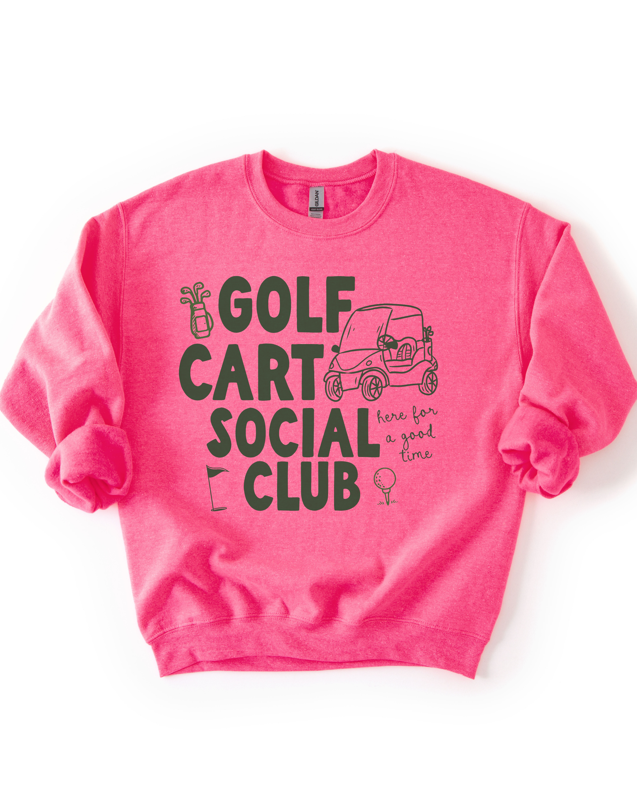 Golf Cart Social Club Pullover