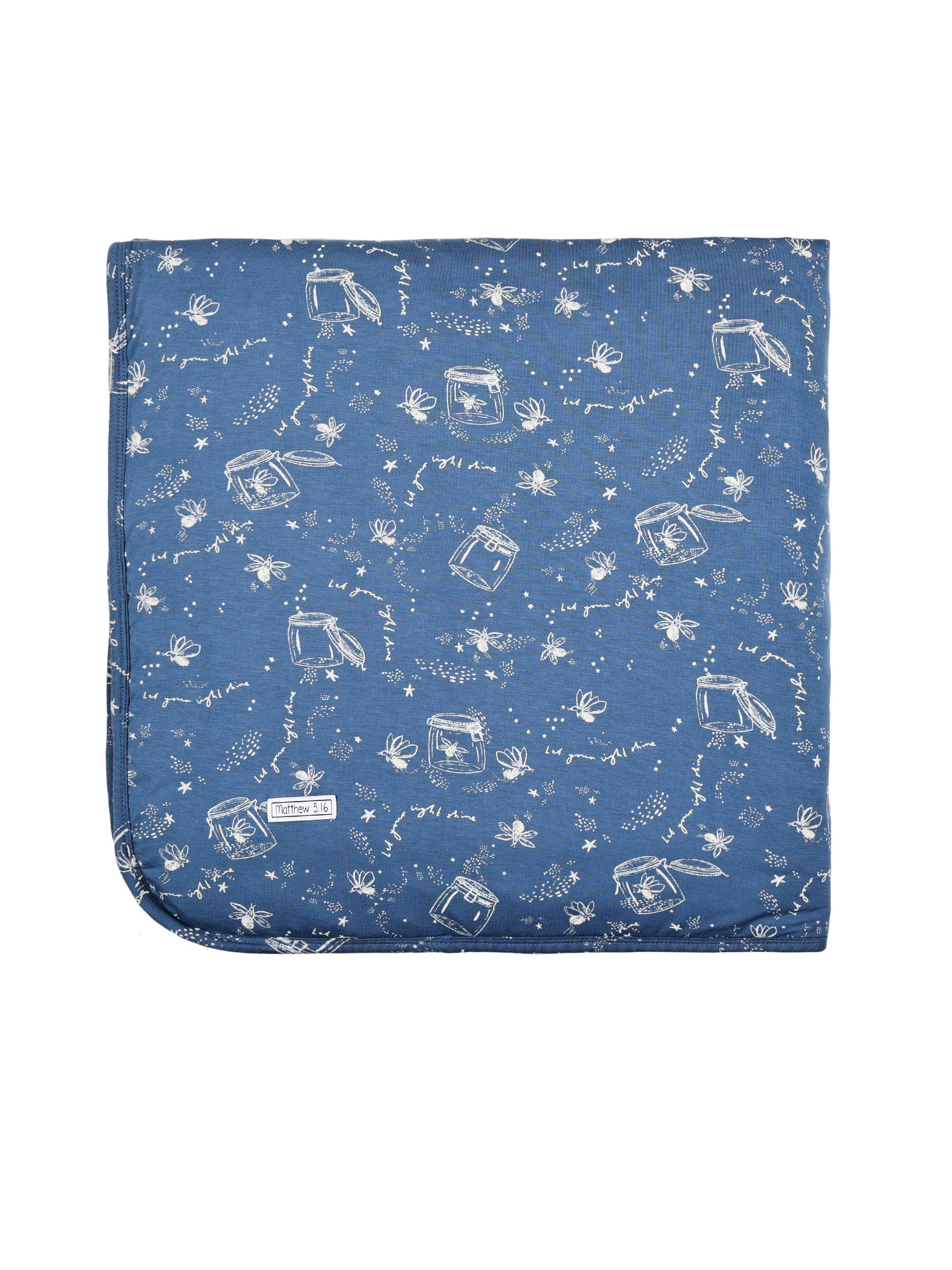 Let Your Light Shine Fireflies Blanket Bamboo