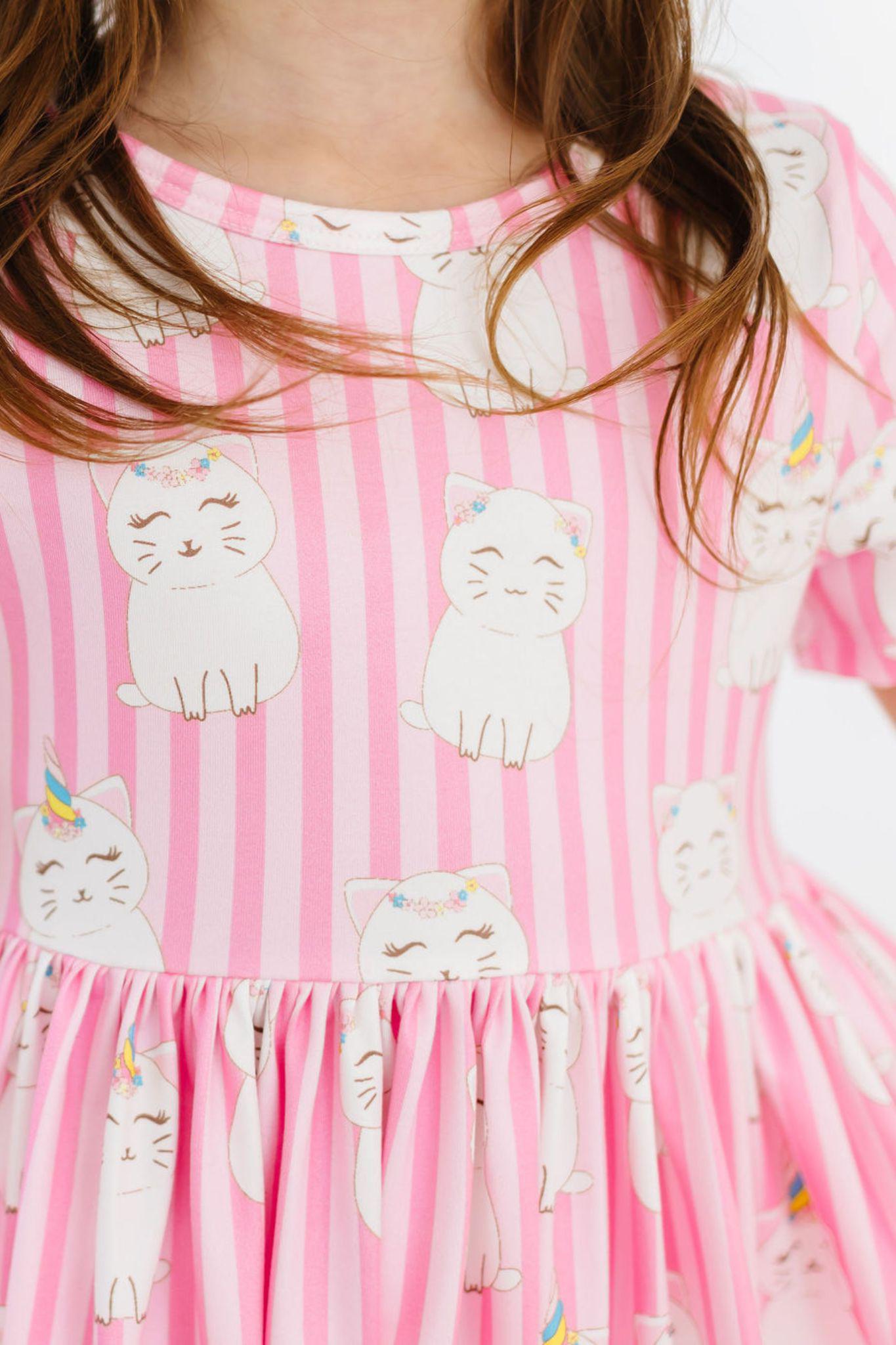 Kittycorn S/s Pocket Twirl Dress