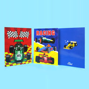 Race Car Coloring Books With Crayons Party Favors - Set Of 6 Or 12