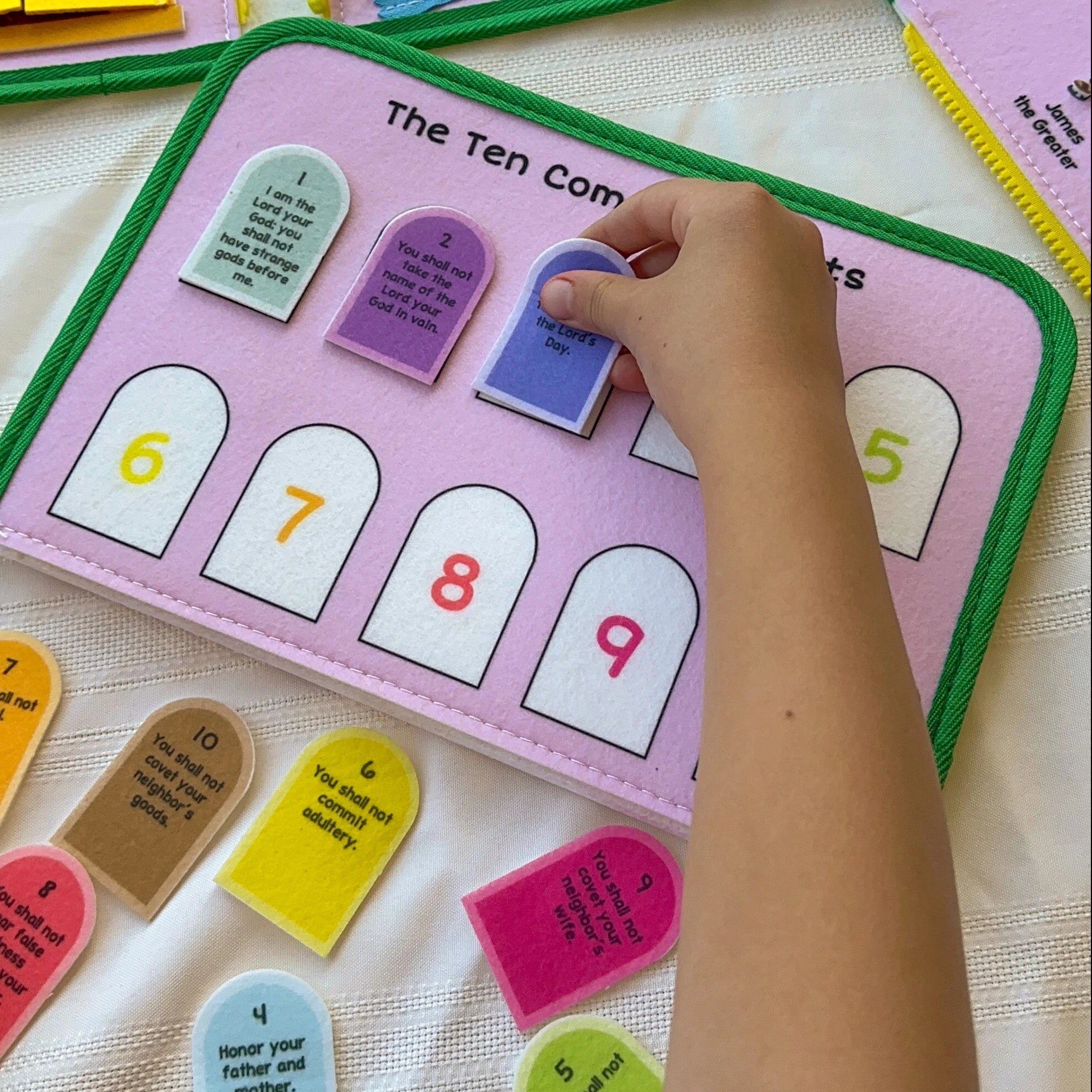 My Pray And Play Busy Book - A Quiet Felt Book