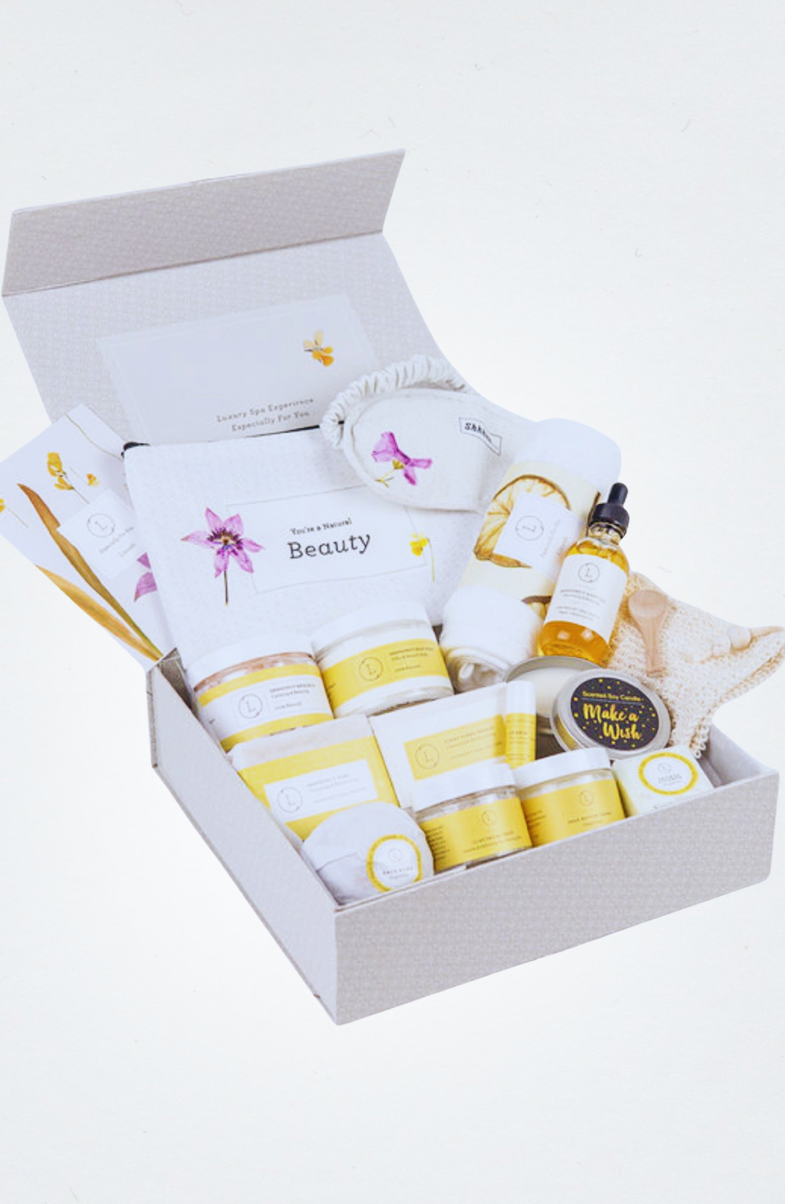 Cheer Up Citrus Sunshine Gift Basket, Natural Care Package, Recovery Gift, New Home Gift, Attention Gift