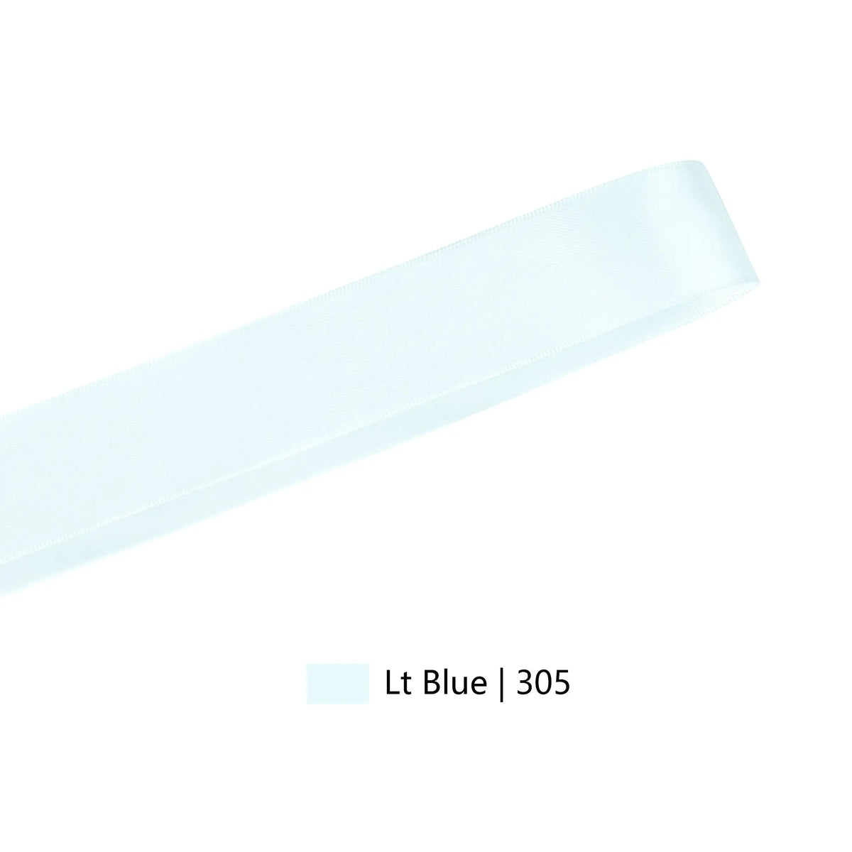 Single Face Satin Ribbon | Lt Blue (305)
