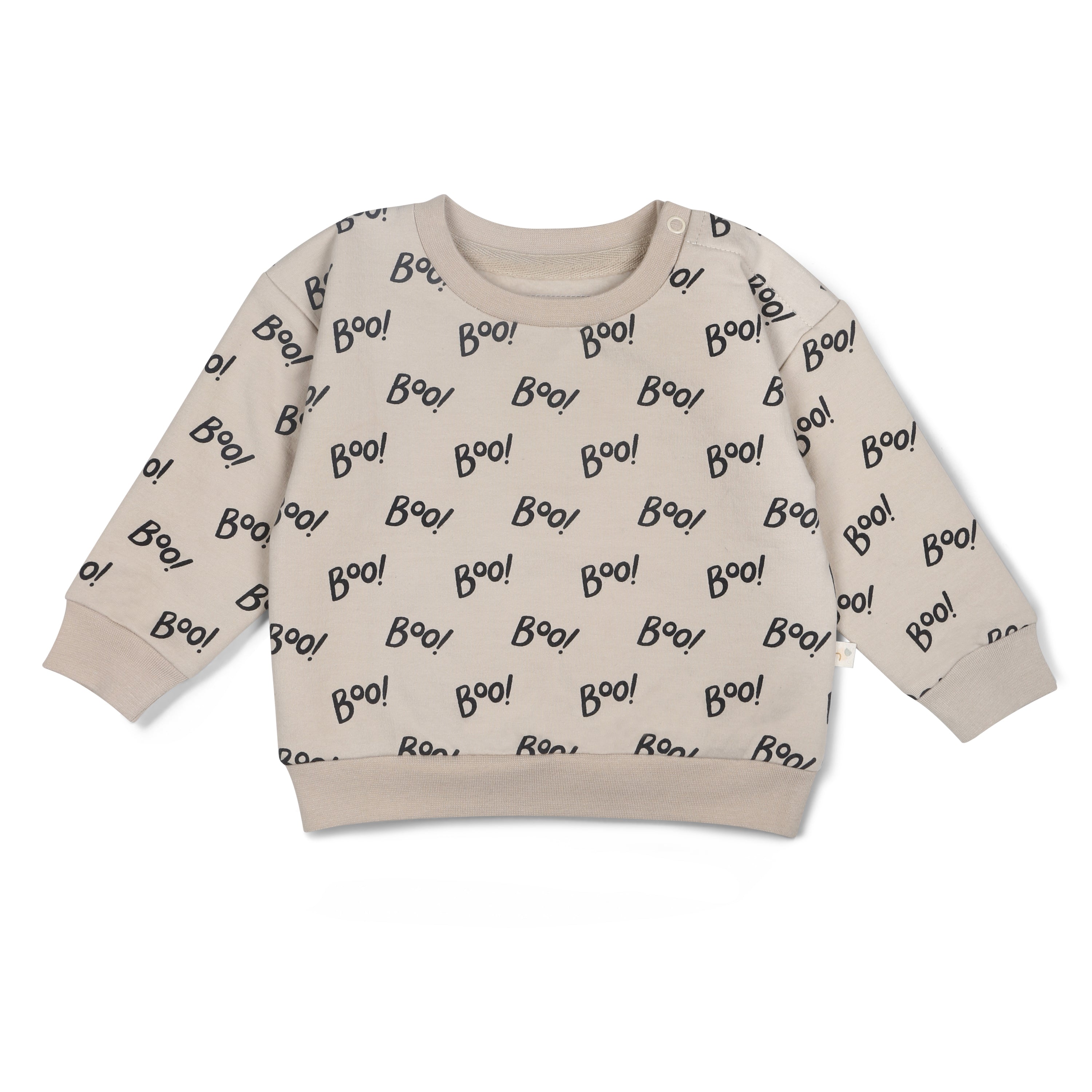 Organic Fleece Sweatshirt - Boo