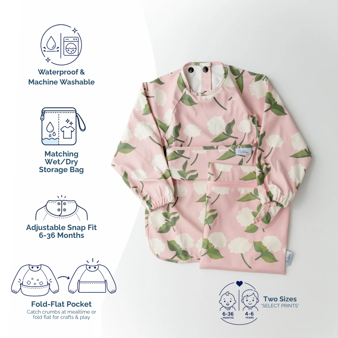 The Grayson Long Sleeve Bib - Blossom