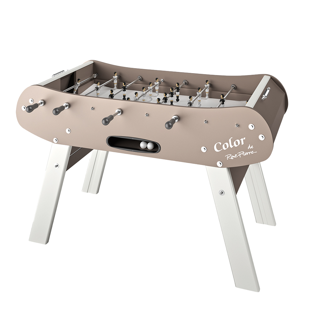 René Pierre Color Taupe Indoor Foosball Table