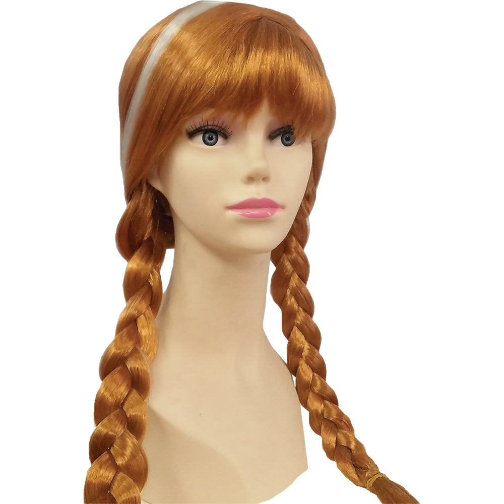 Auburn Braided Wig - Kids