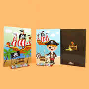 Pirate Coloring Books With Crayons Party Favors - Set Of 6 Or 12
