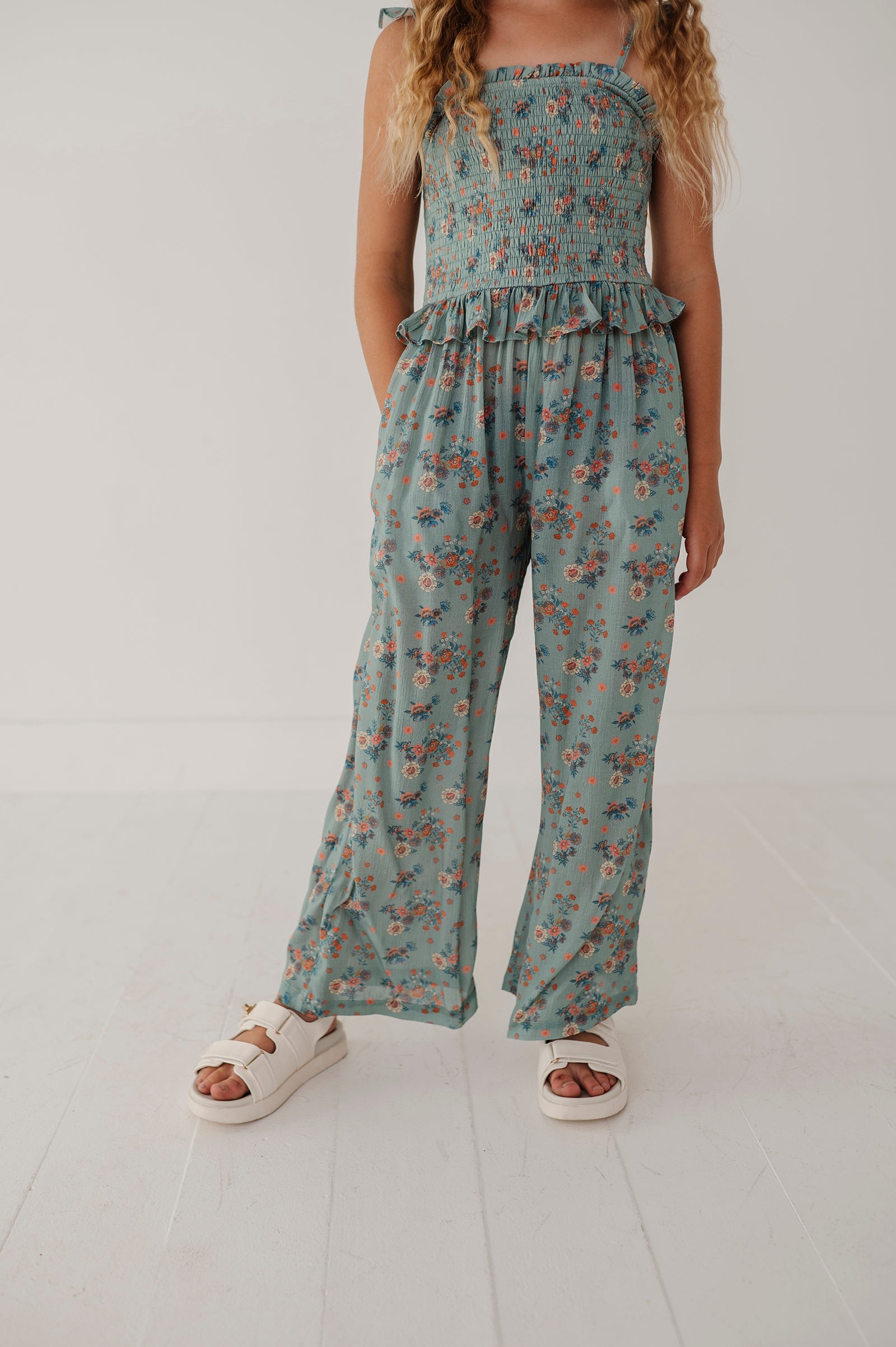 Tank Smocked Jumpsuit