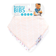 Bandana Bib, Pink Arrows
