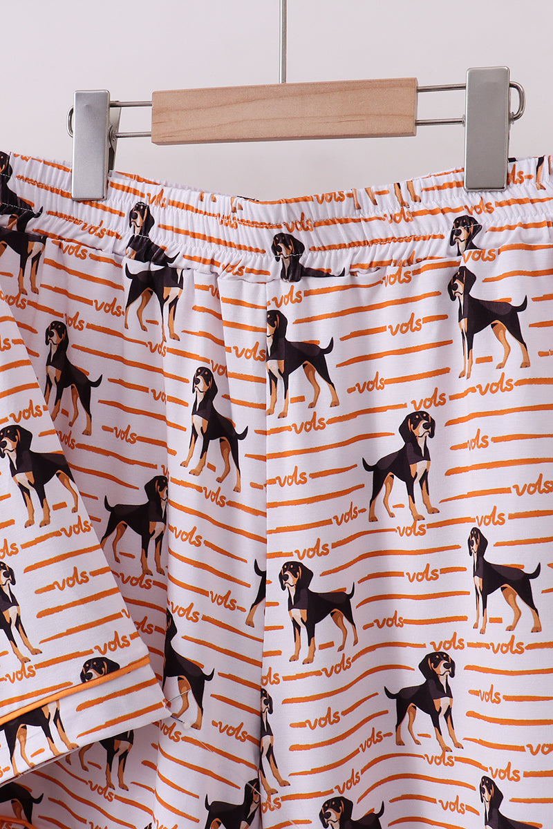 Tennessee Vols Bamboo Pajama Shorts Set