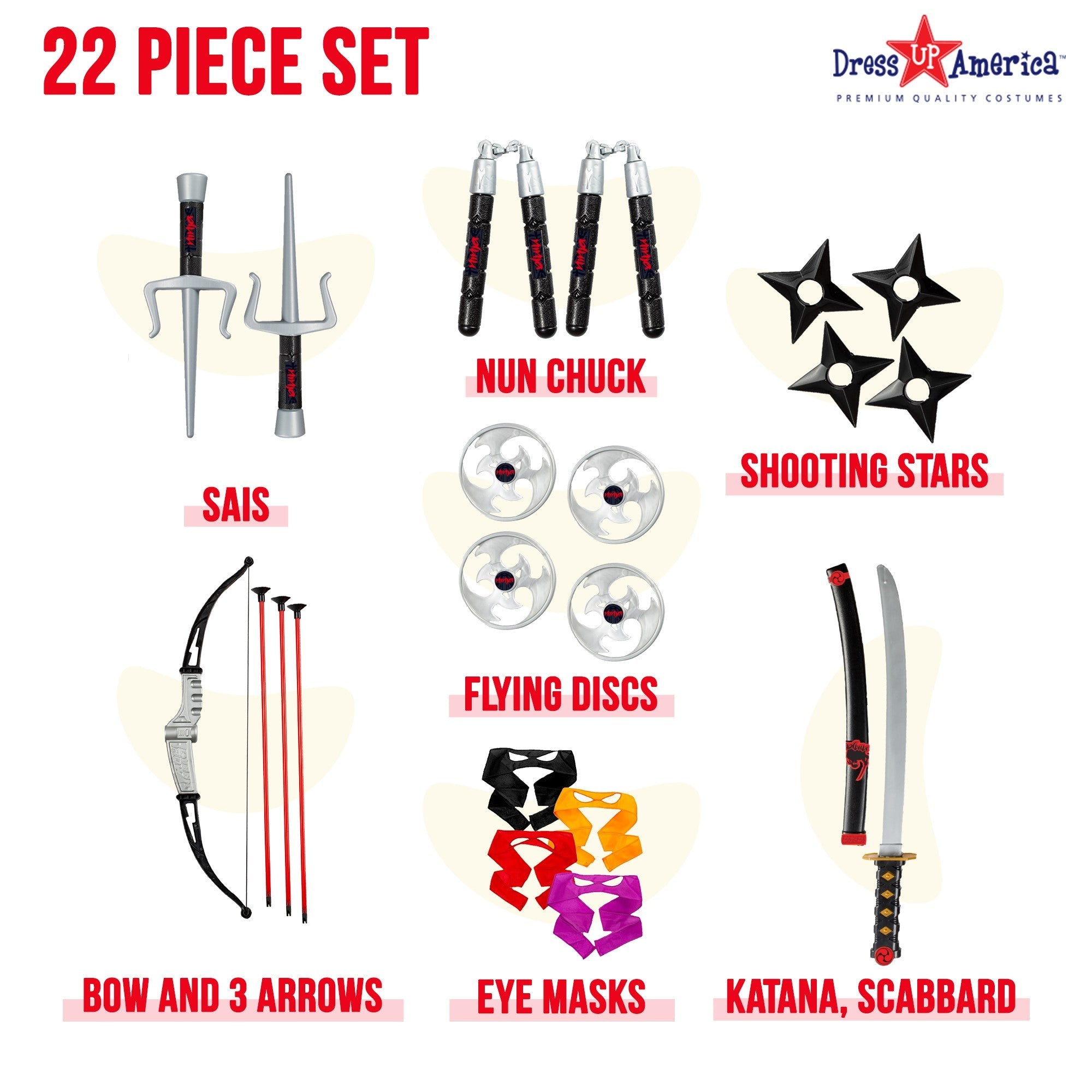 Ninja Role Play Accessory Set