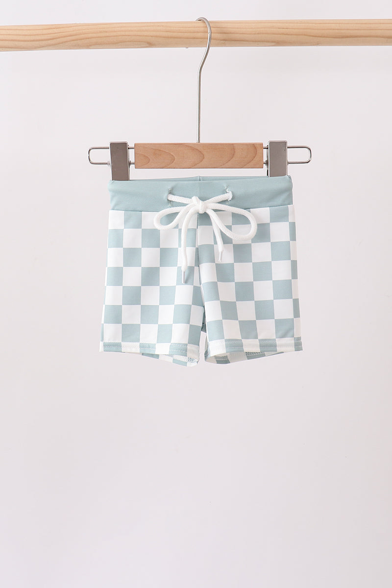 Sage Checker Upf Swim Trunks