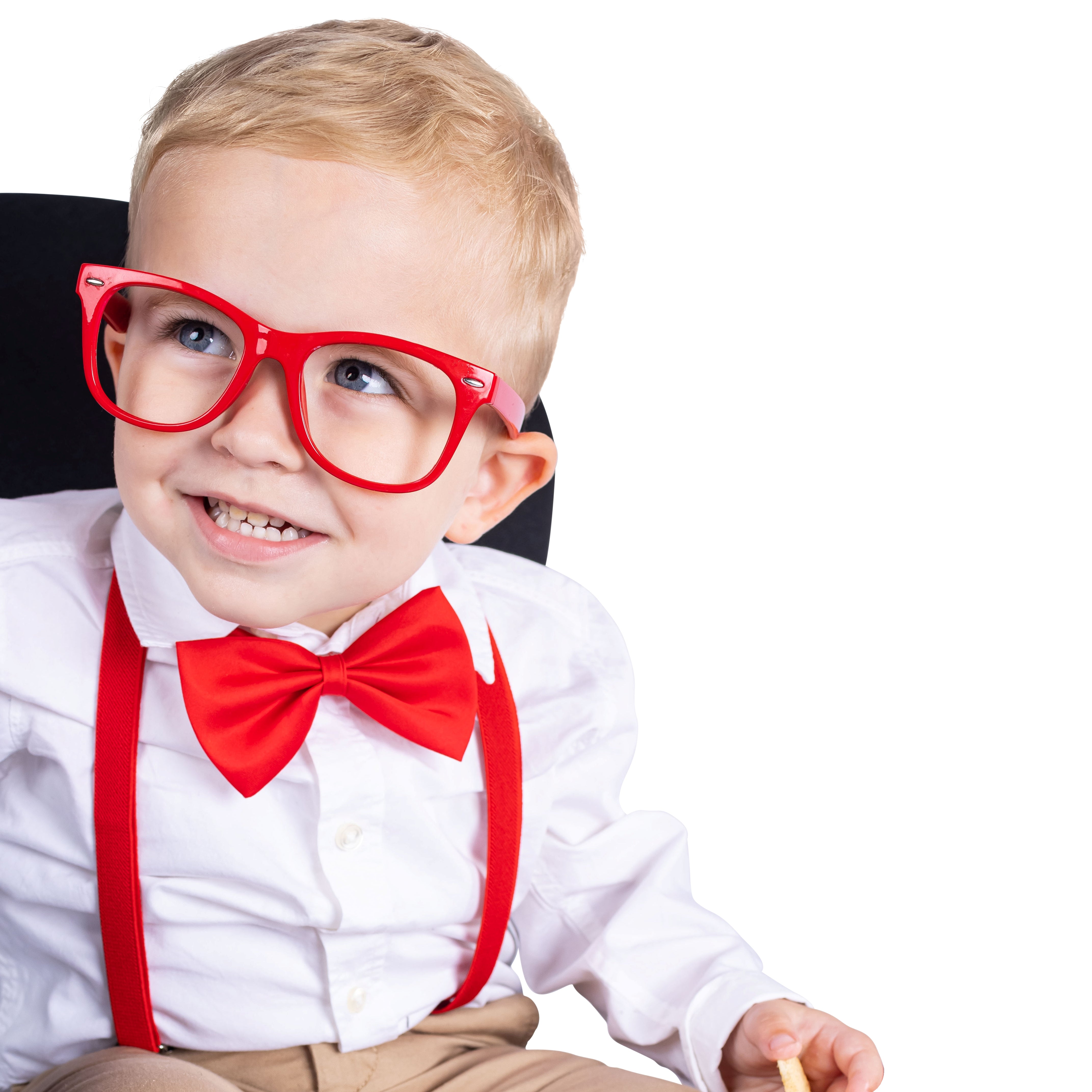 Suspenders, Bowtie And Sunglasses Set - Kids