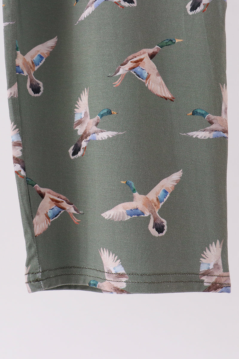 Green Mallard Bamboo Jumpsuit
