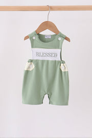 Sage Blessed Smocked Jon Jon
