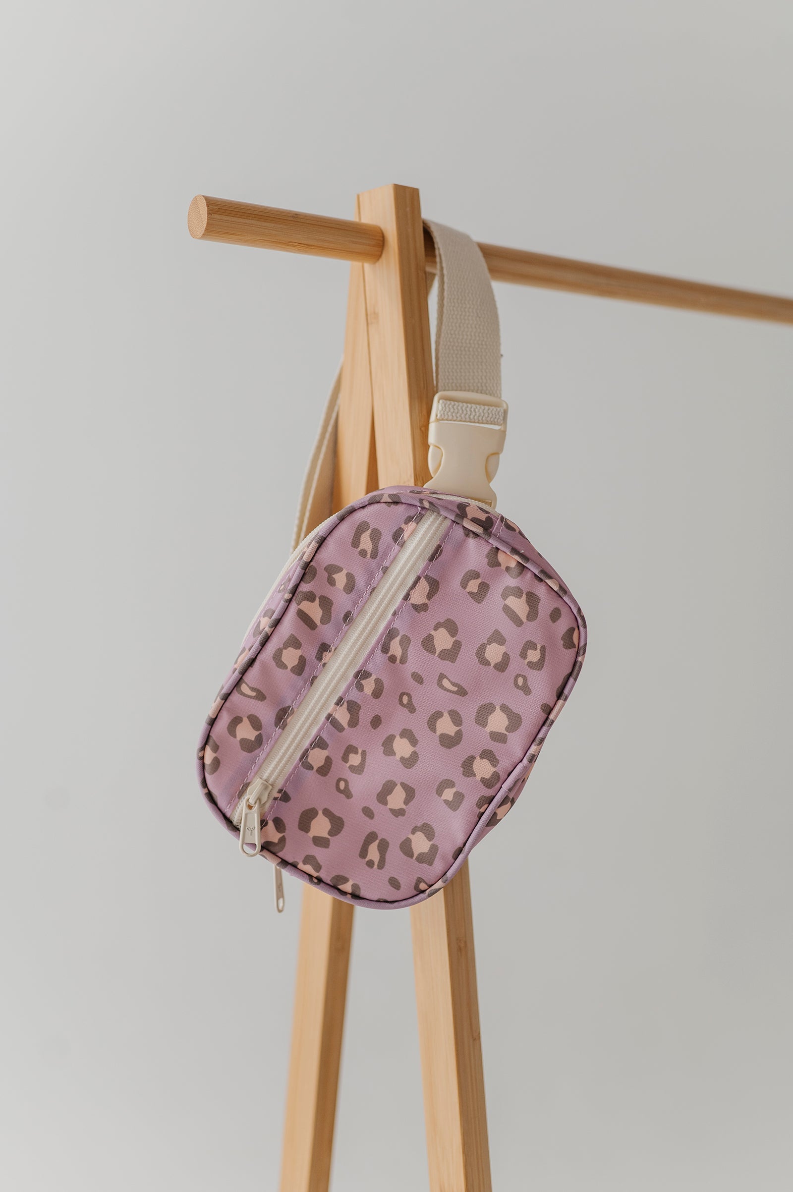 Girls Mini Belt Bag In Cheetah