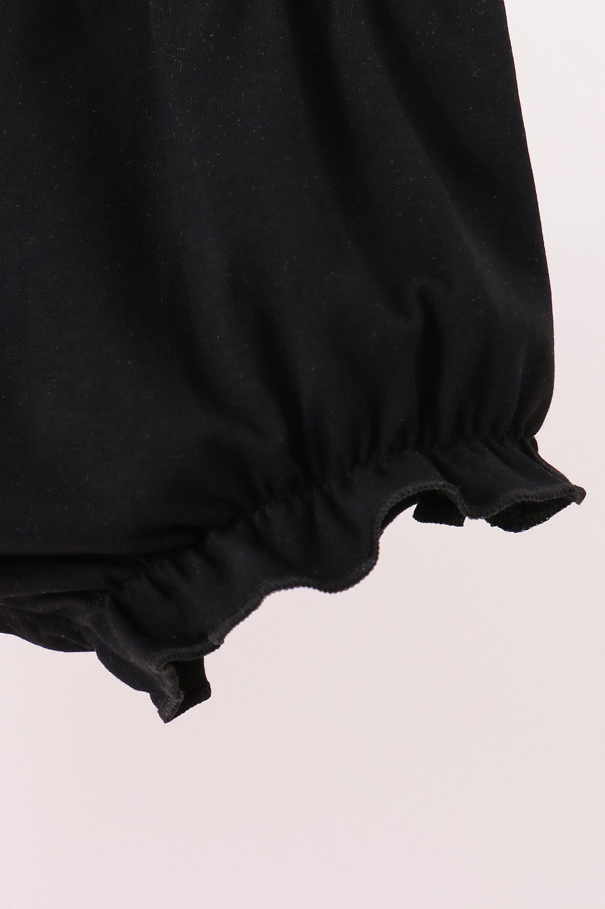 Pink Ghost Embroidery Ruffle Bloomer Set