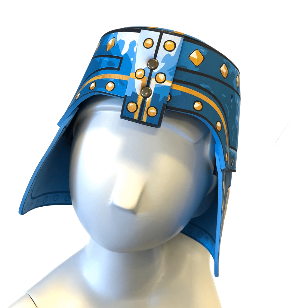 Knight Helmet · Blue