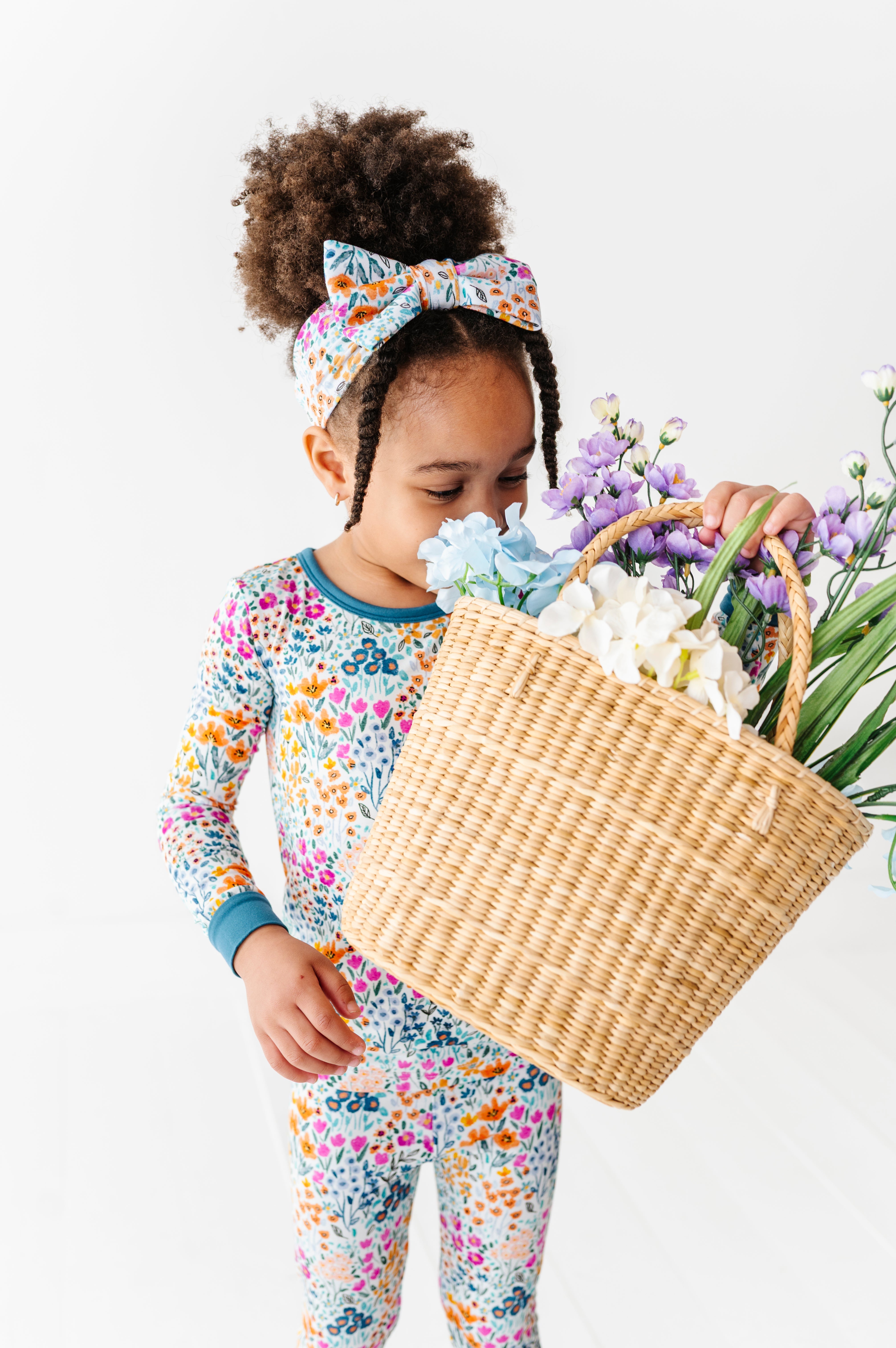 Whispering Wildflowers Long Sleeve Pj's