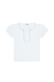 Ruffle Short Sleeve Tee