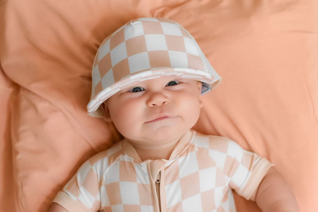 Sandy Checkers Dream Trucker Hat