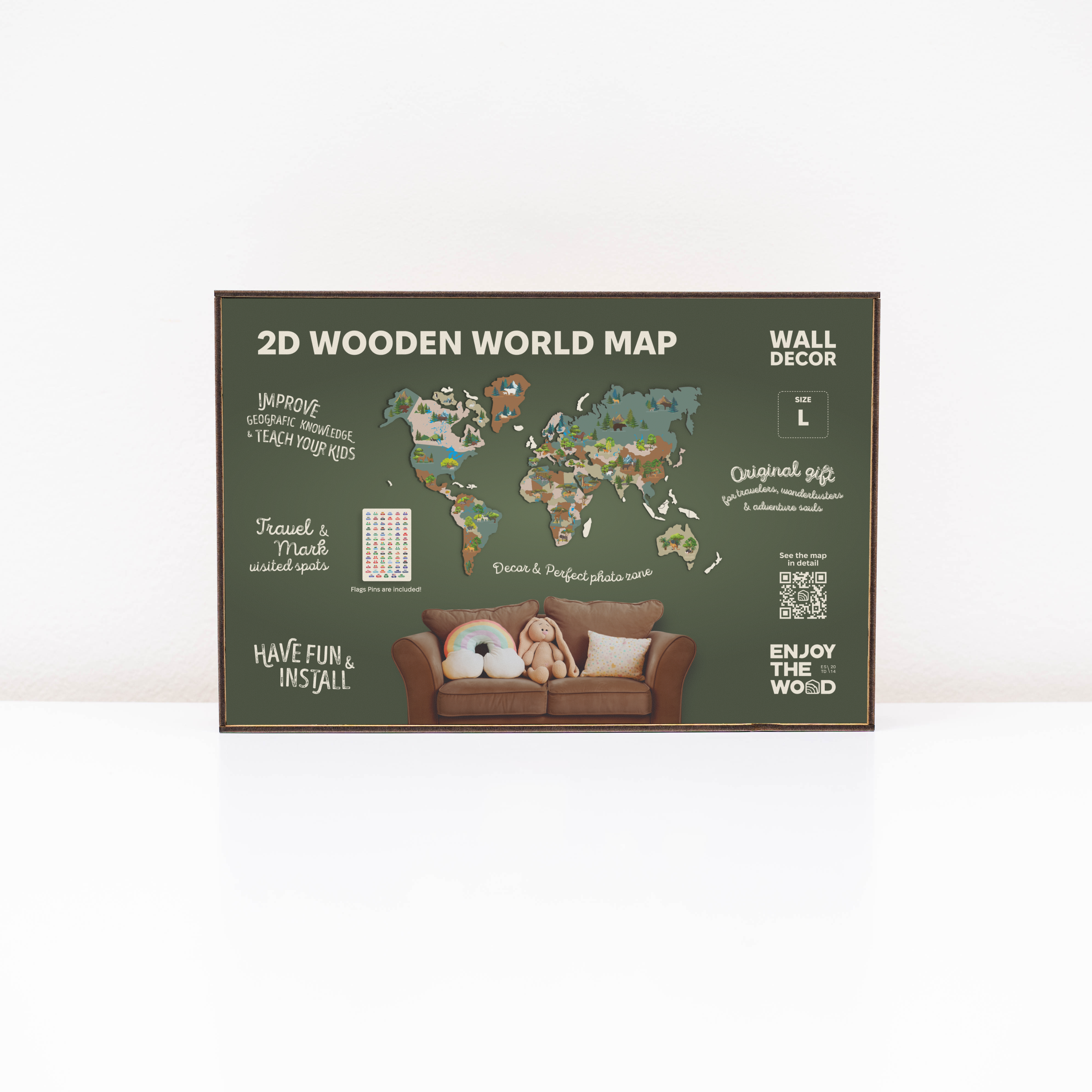 Kid's Wall Map