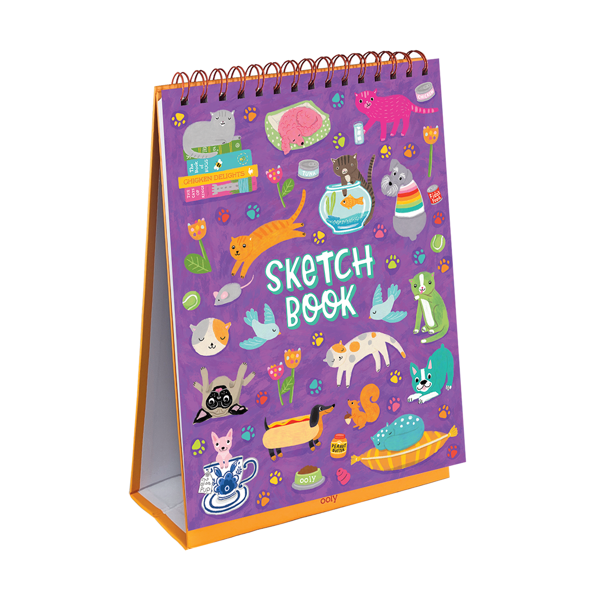 Sketch & Show Standing Sketchbook - Pets at Play by OOLY