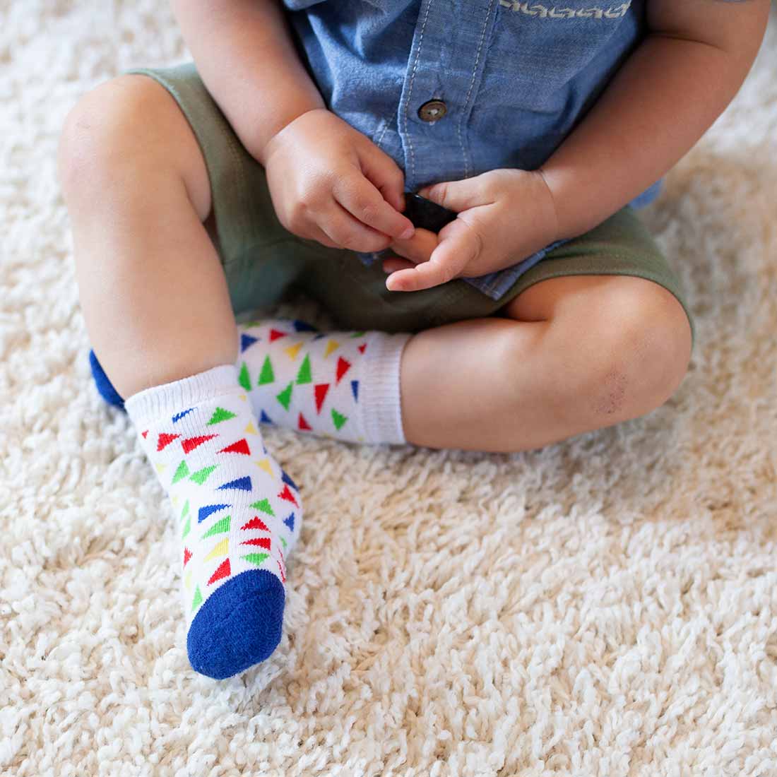 Baby/toddler Terry Socks Set (3-pk) - Devin The Dinosaur