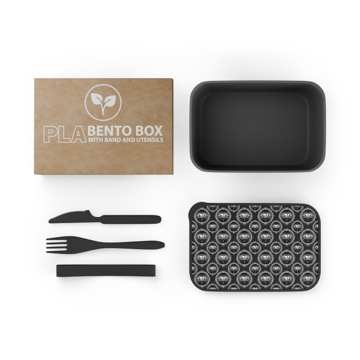 It'll End In Tears Bento Box With Band And Utensils