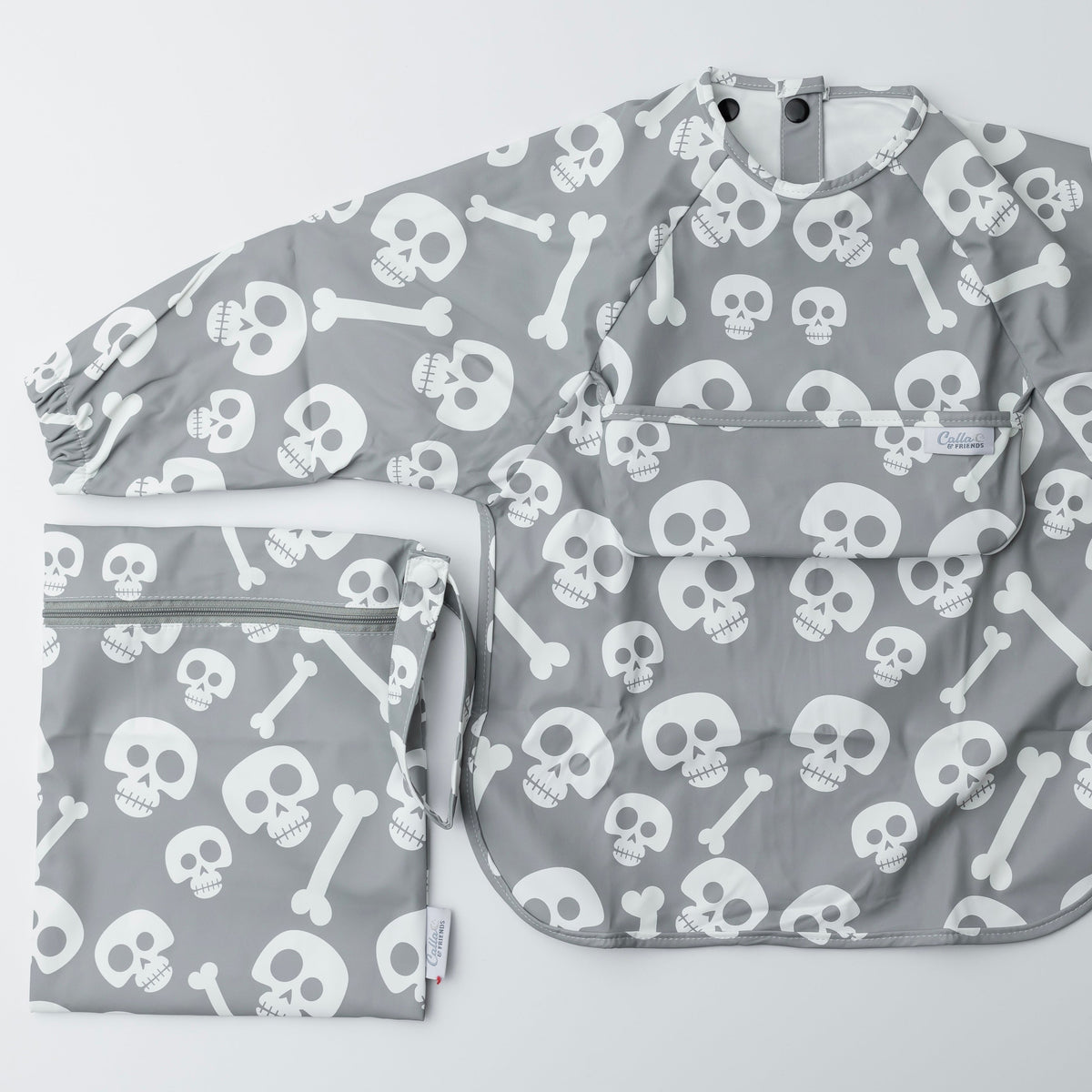 The Grayson Long Sleeve Bib - Skelly