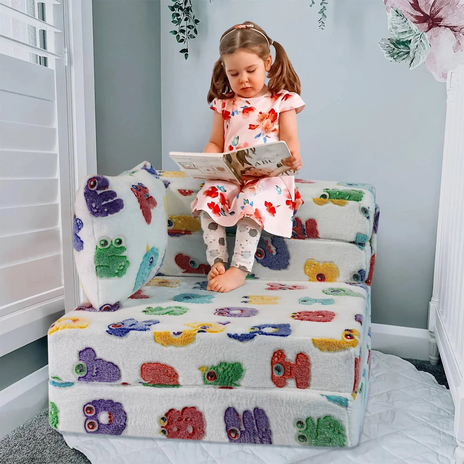 Convertible Kids Foldable Floor Mattress