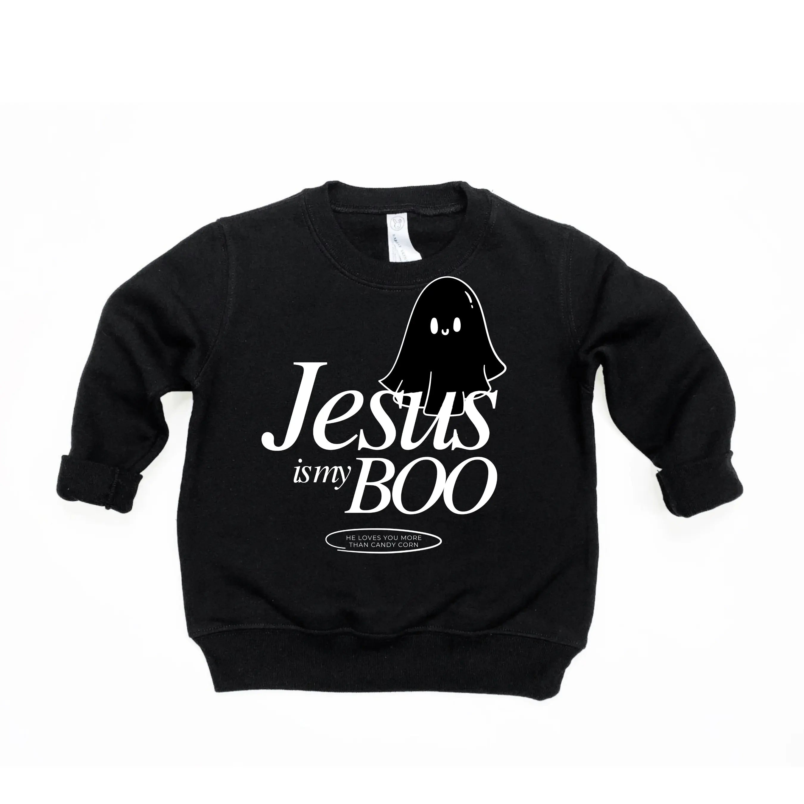 Jesus Is My Boo Kids Pullover
