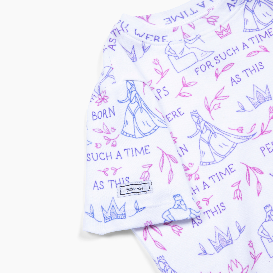 Queen Esther Pj Shorts Set Cotton