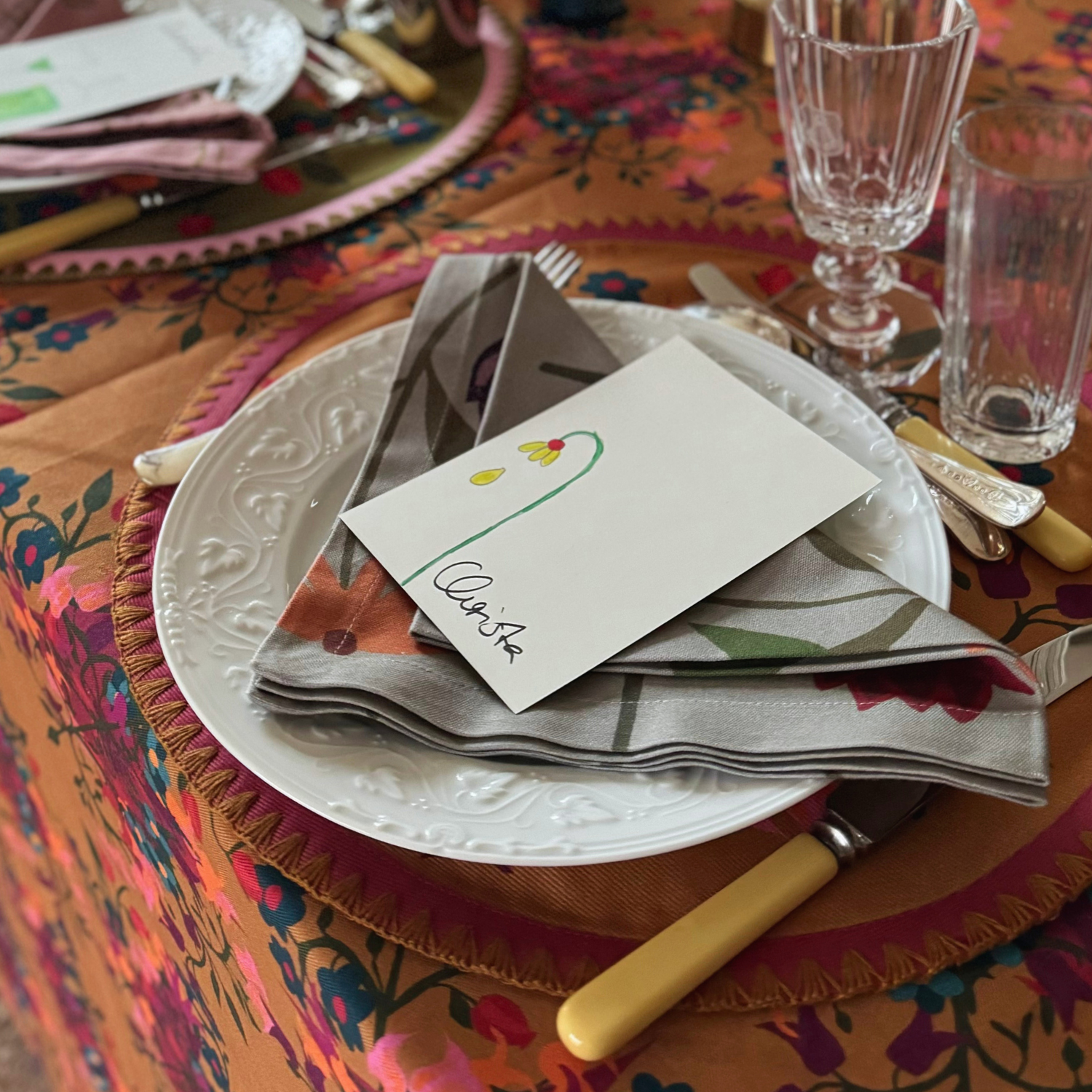 6 Napkins Picnic On The Meadow