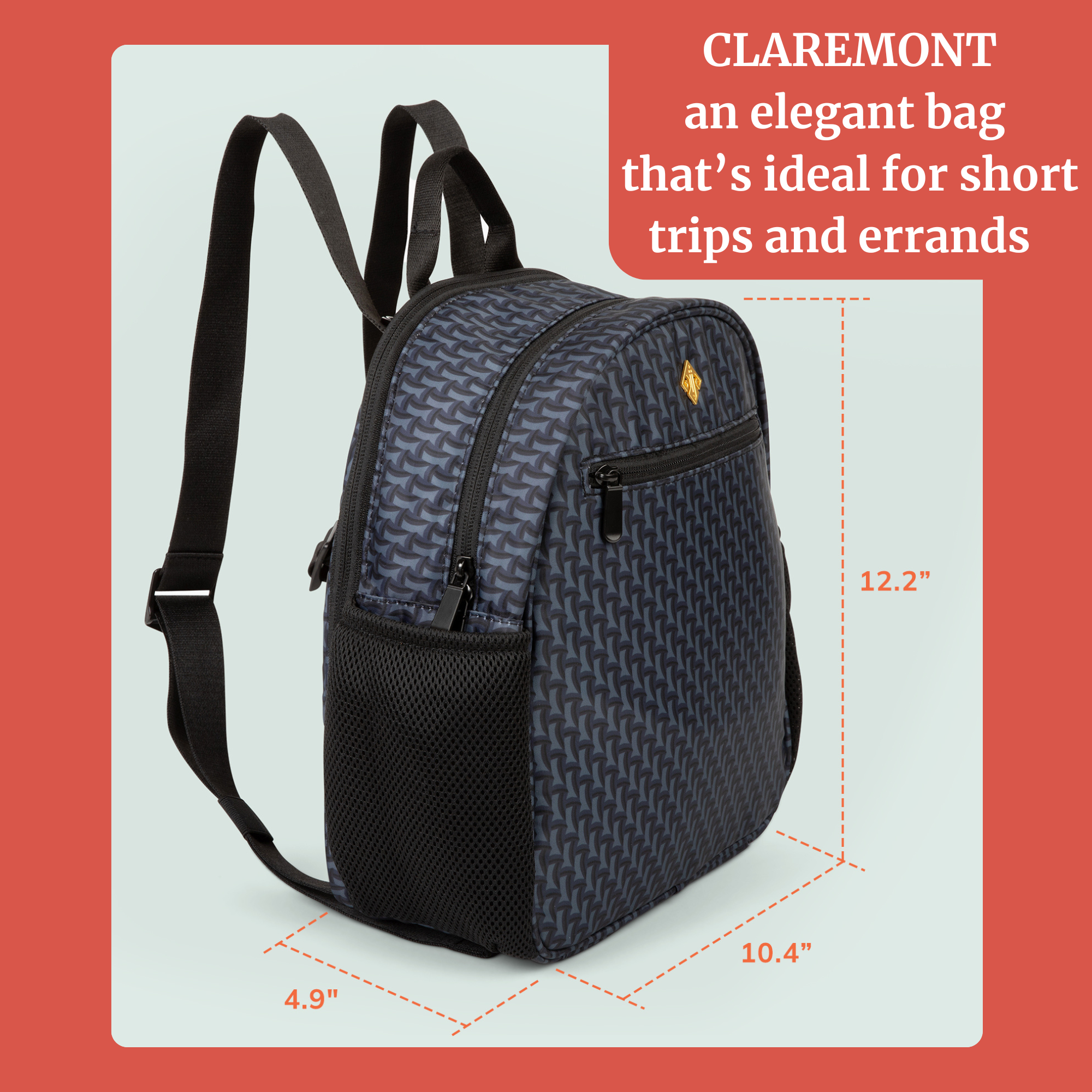 Small Diaper Bag Backpack - Claremont