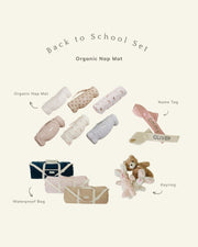 Back To School Set- Organic Nap Mat