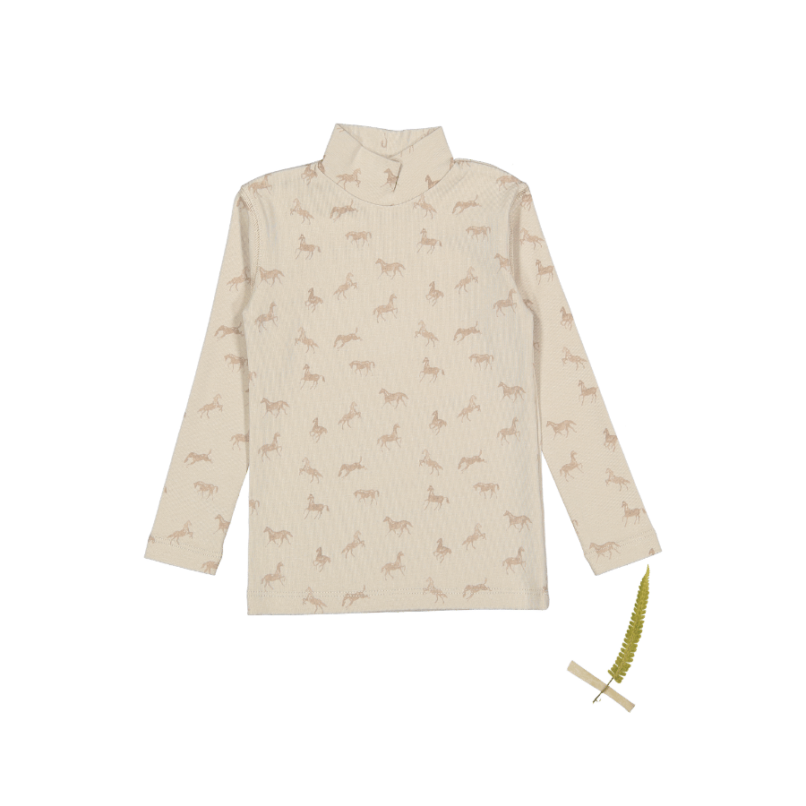 The Printed Tutleneck - Horse