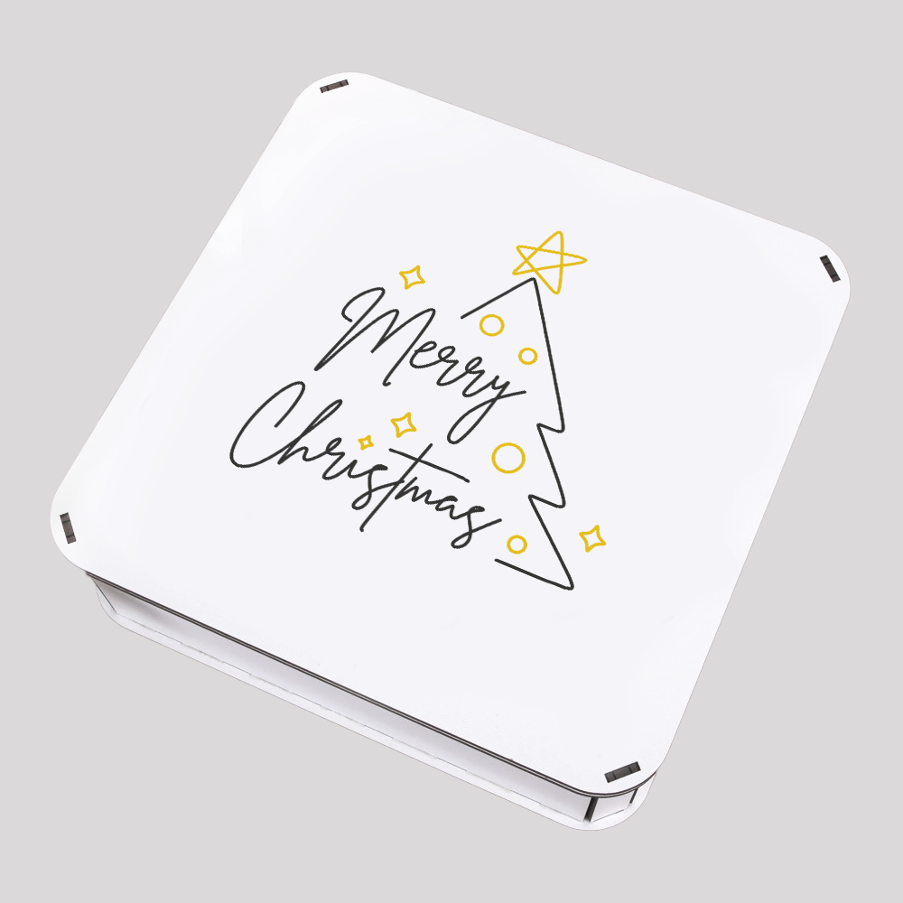 Gift Boxes For Christmas. Square