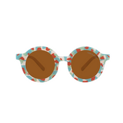 Original Round Sustainable Sunglasses | Bio-based  Bendable Polarized | Pacific Tortoise