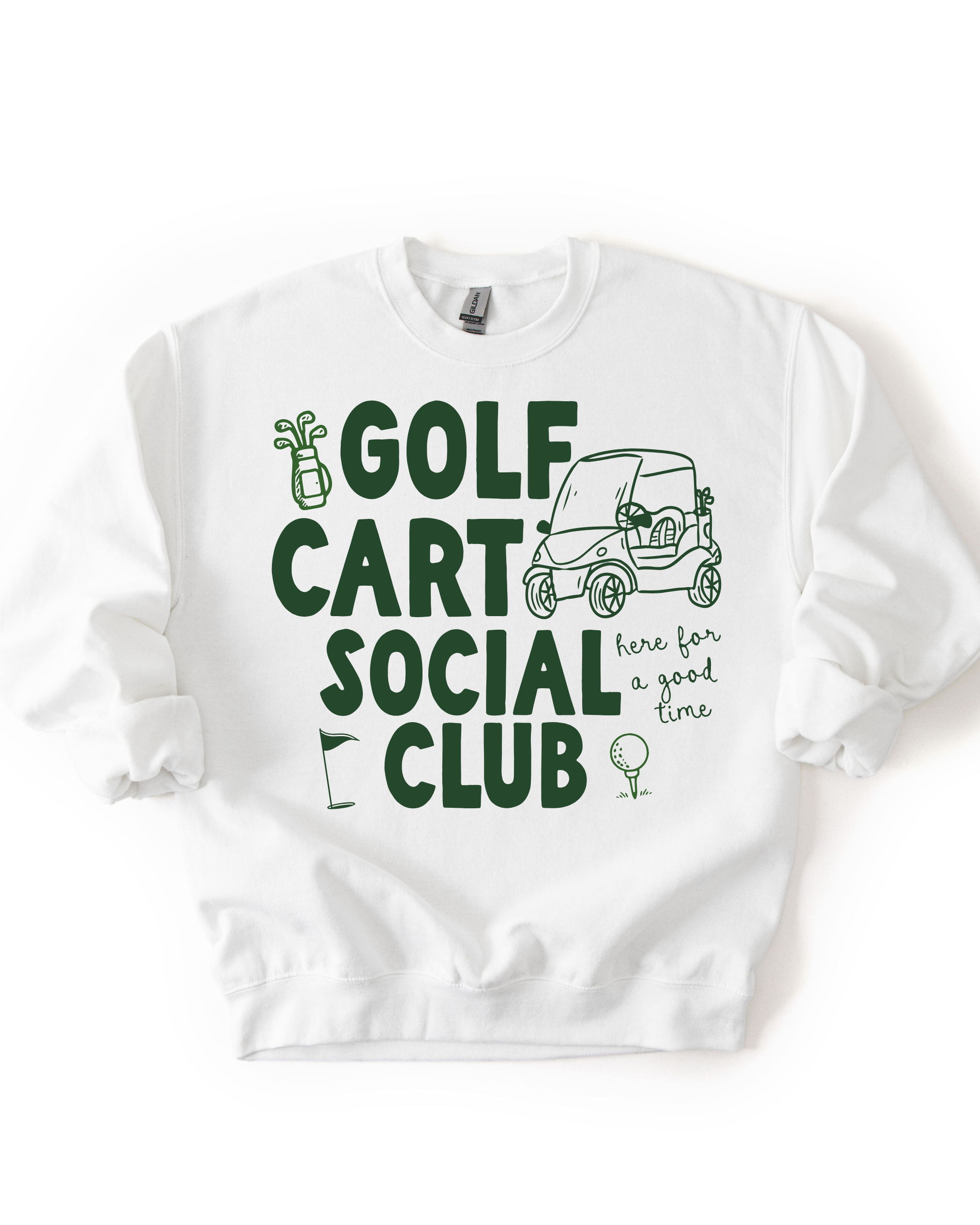 Golf Cart Social Club Pullover