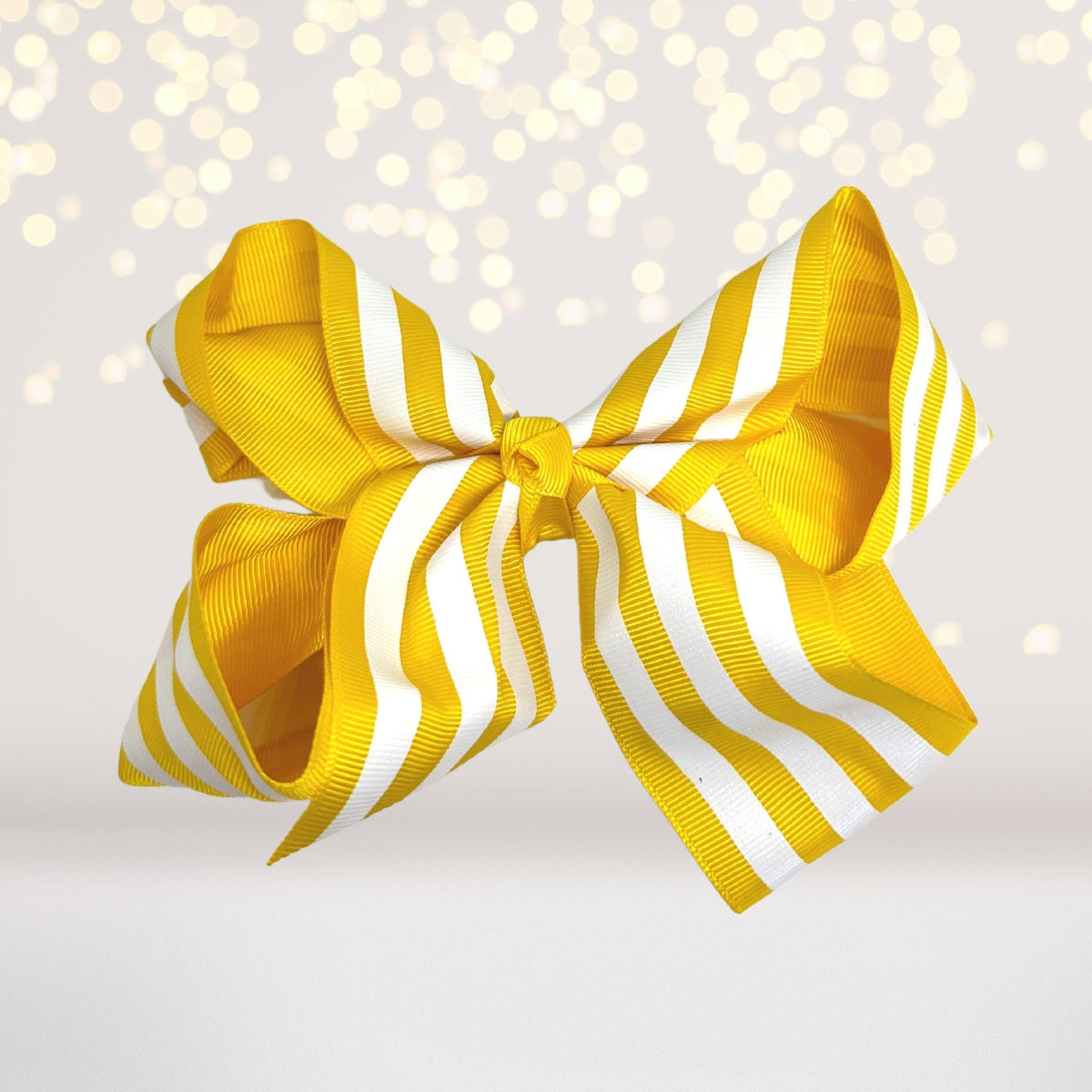 6 Inch Stripe Bow