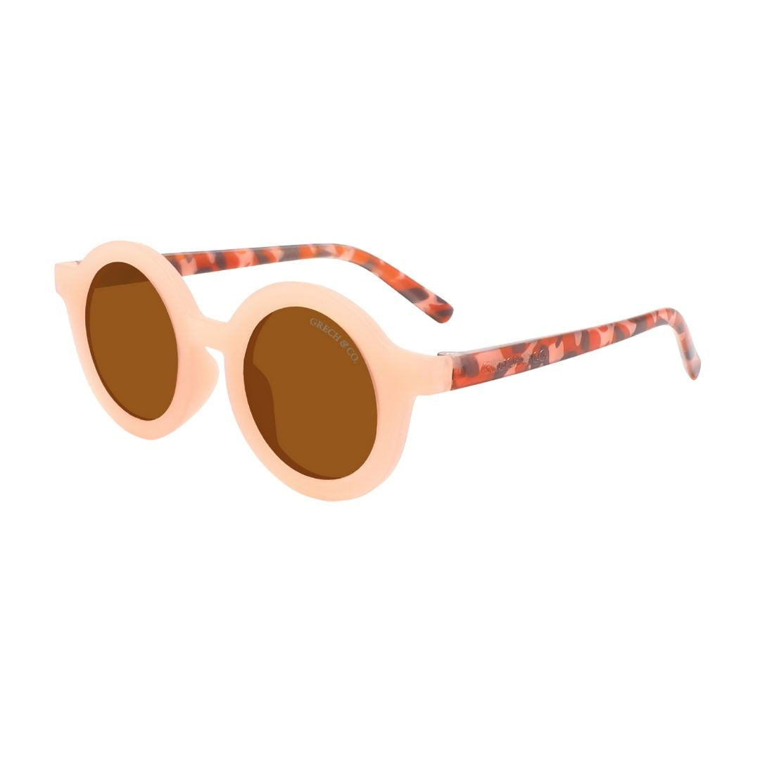 Original Round | Bio-based · Bendable · Polarized | Blush Bloom + Tortoise