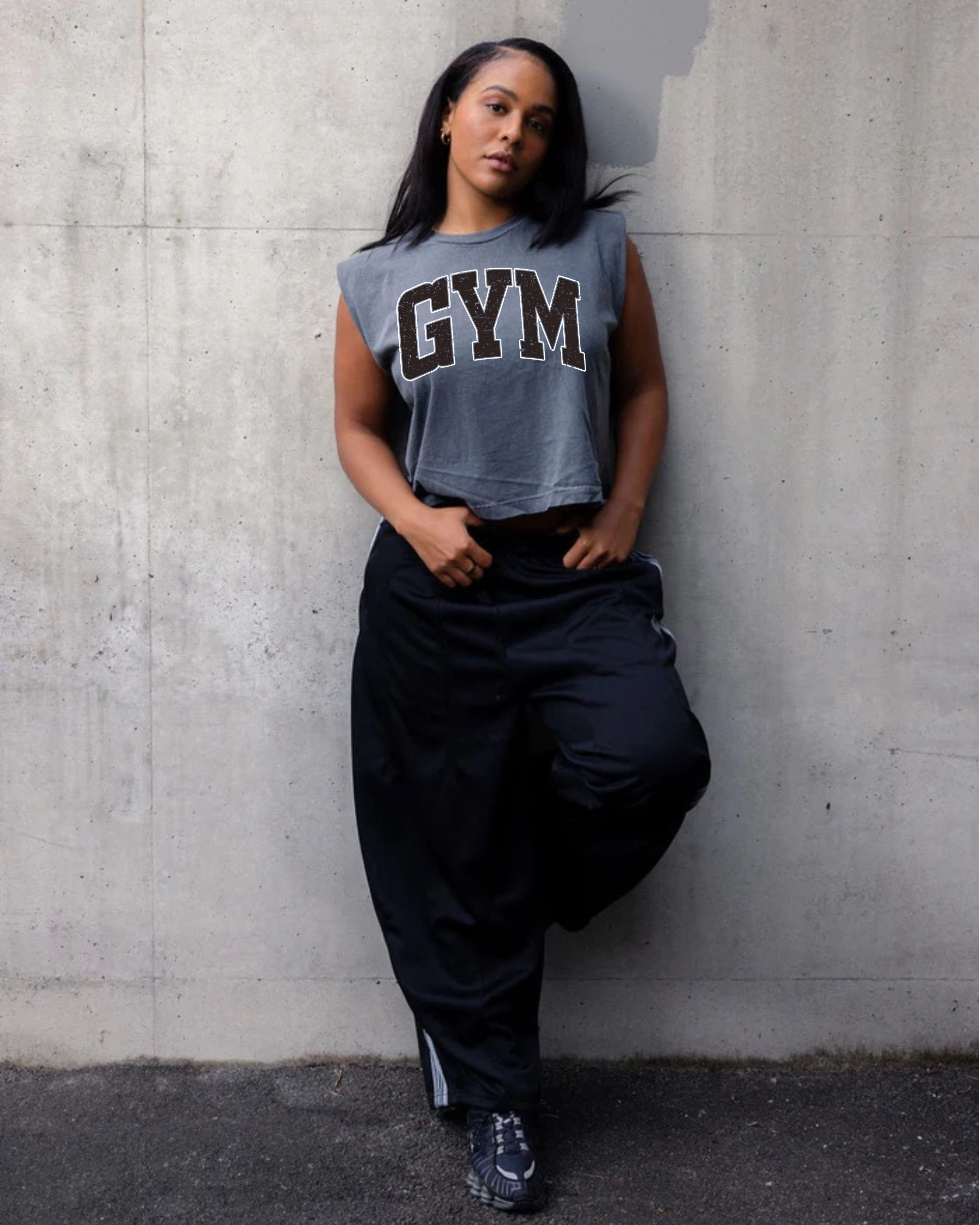 Gym Varsity Muscle Tank