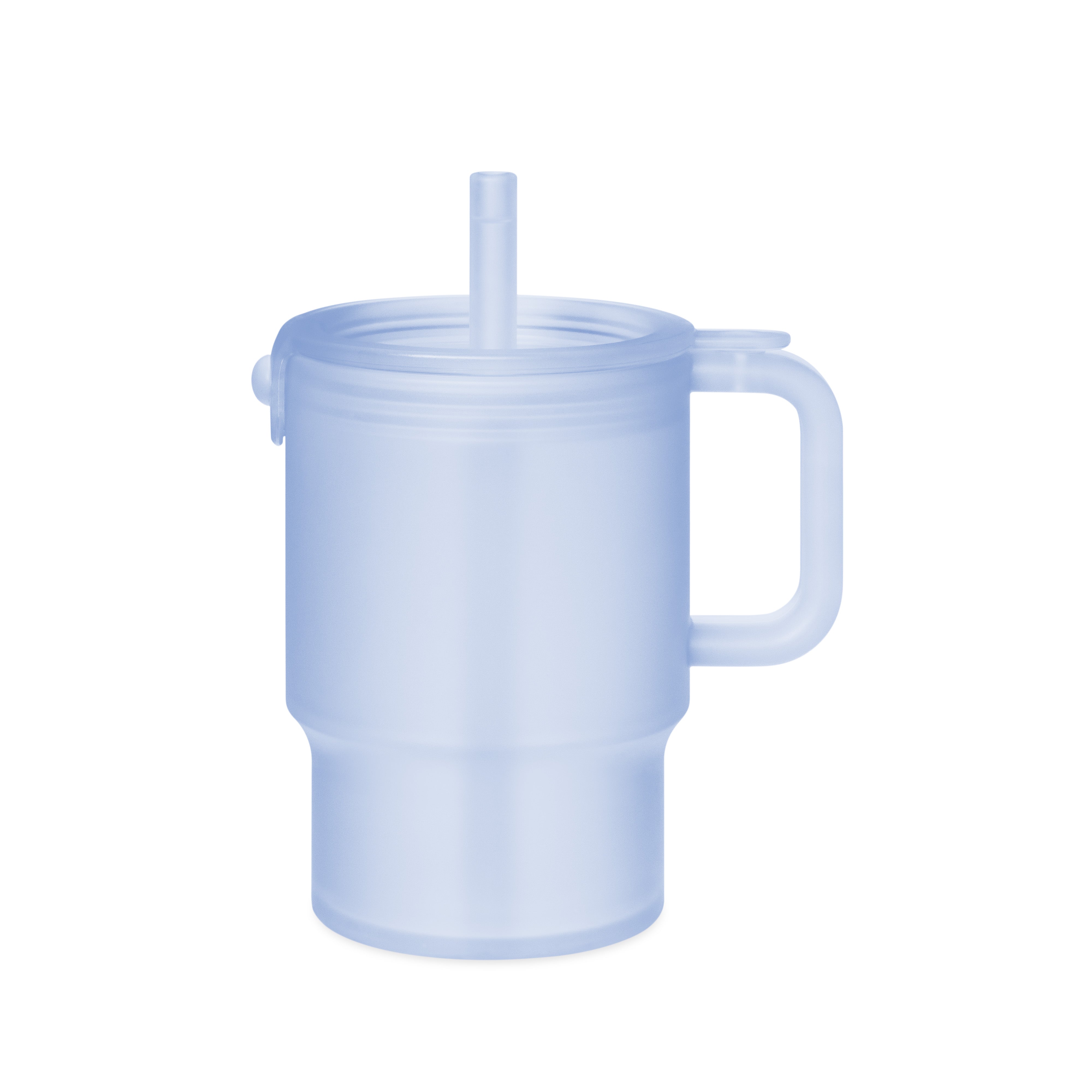 Silicone Tumbler With Straw For Big-kid Drinks (11oz)