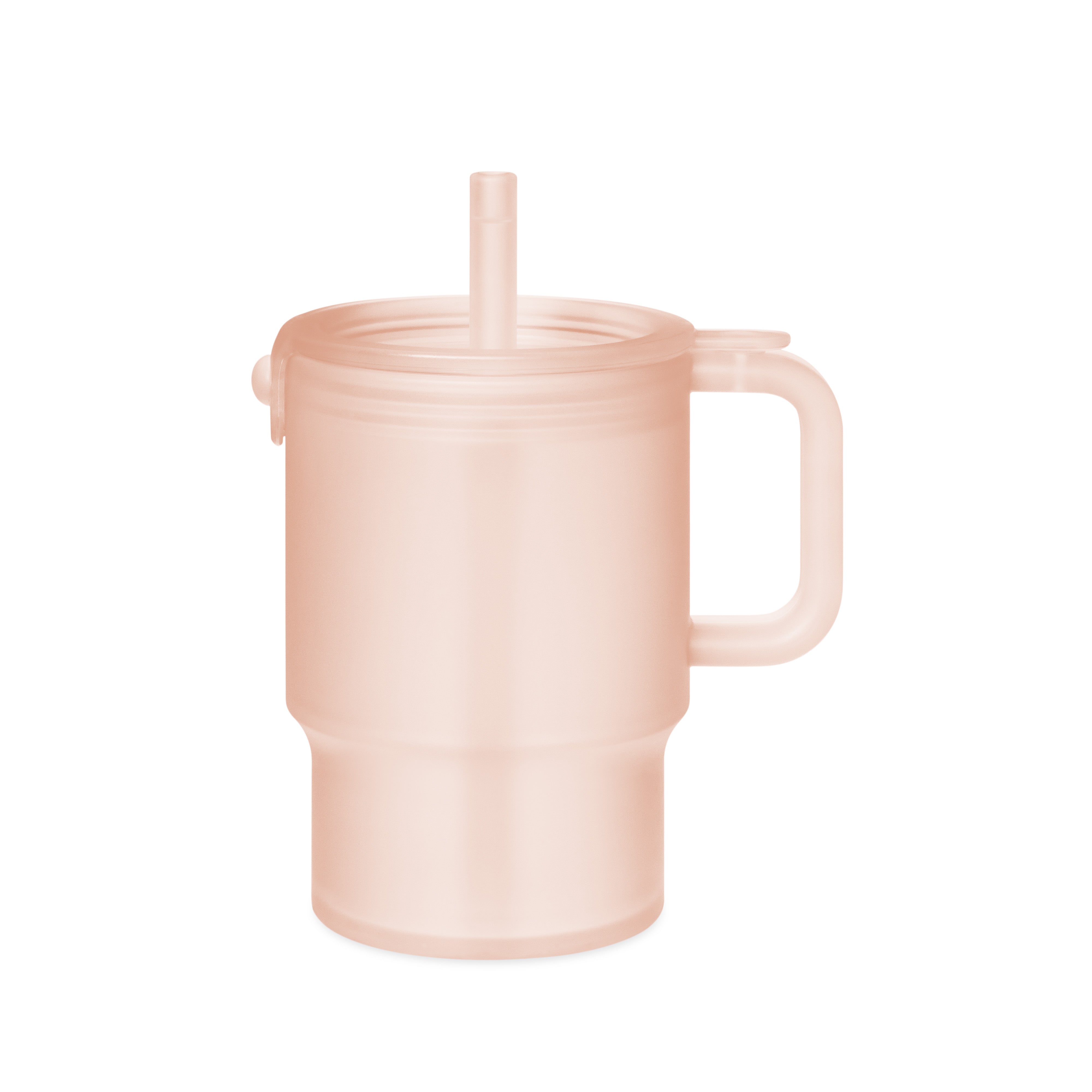 Silicone Tumbler With Straw For Big-kid Drinks (11oz)