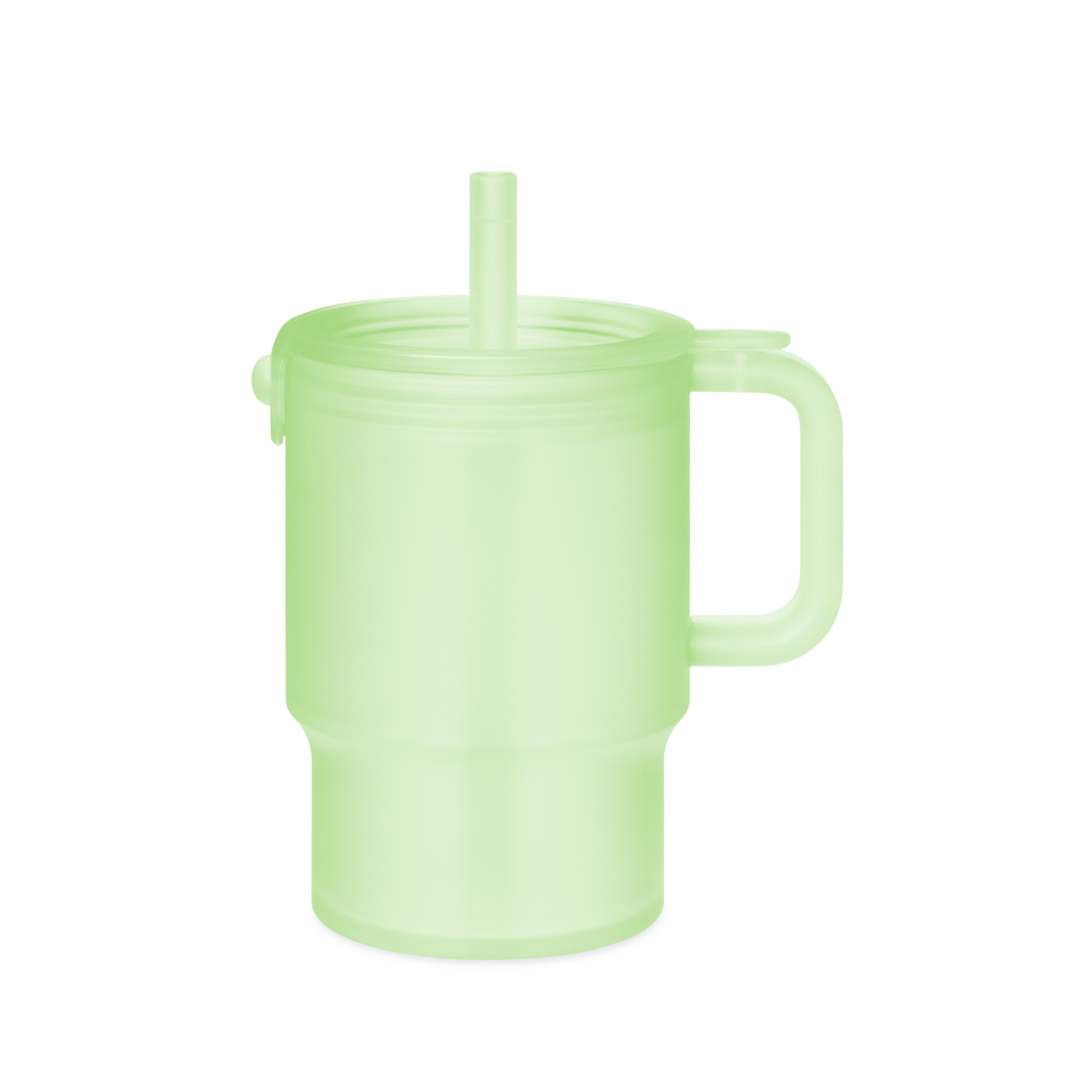 Silicone Tumbler With Straw For Big-kid Drinks (11oz)