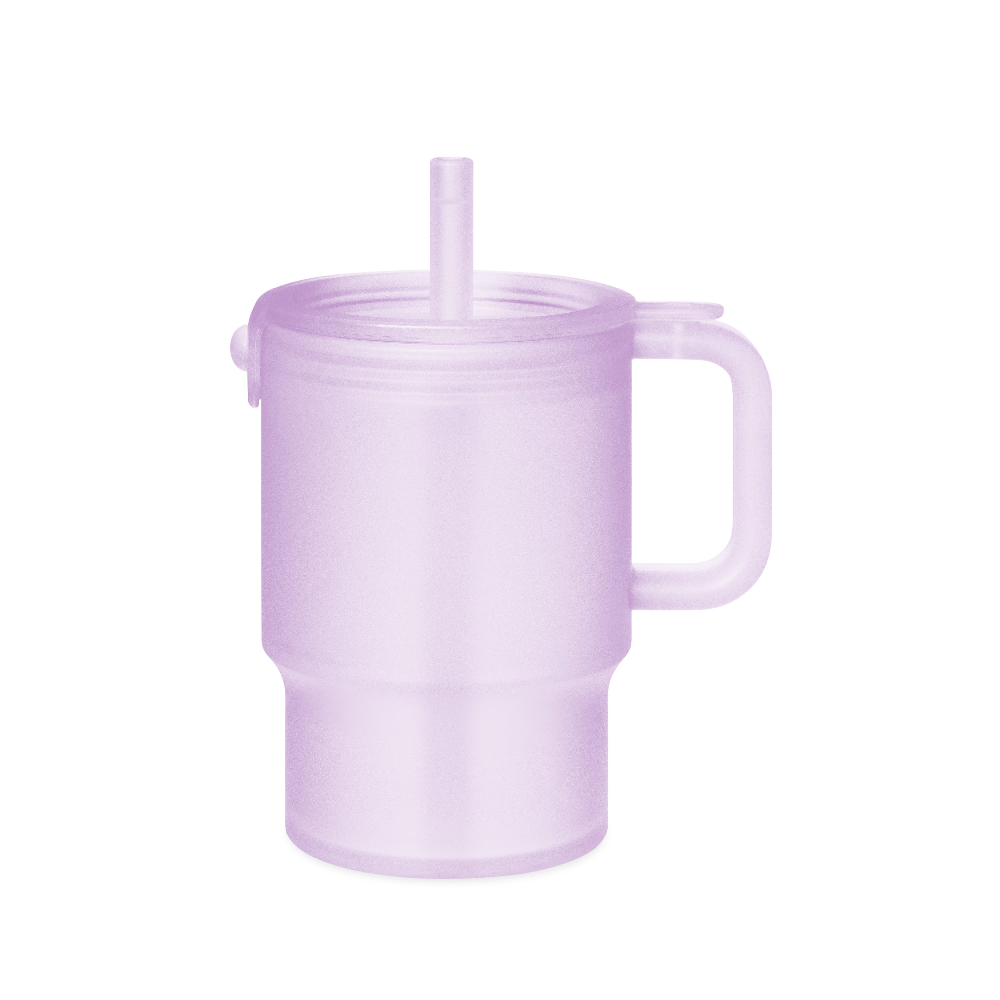 Silicone Tumbler With Straw For Big-kid Drinks (11oz)
