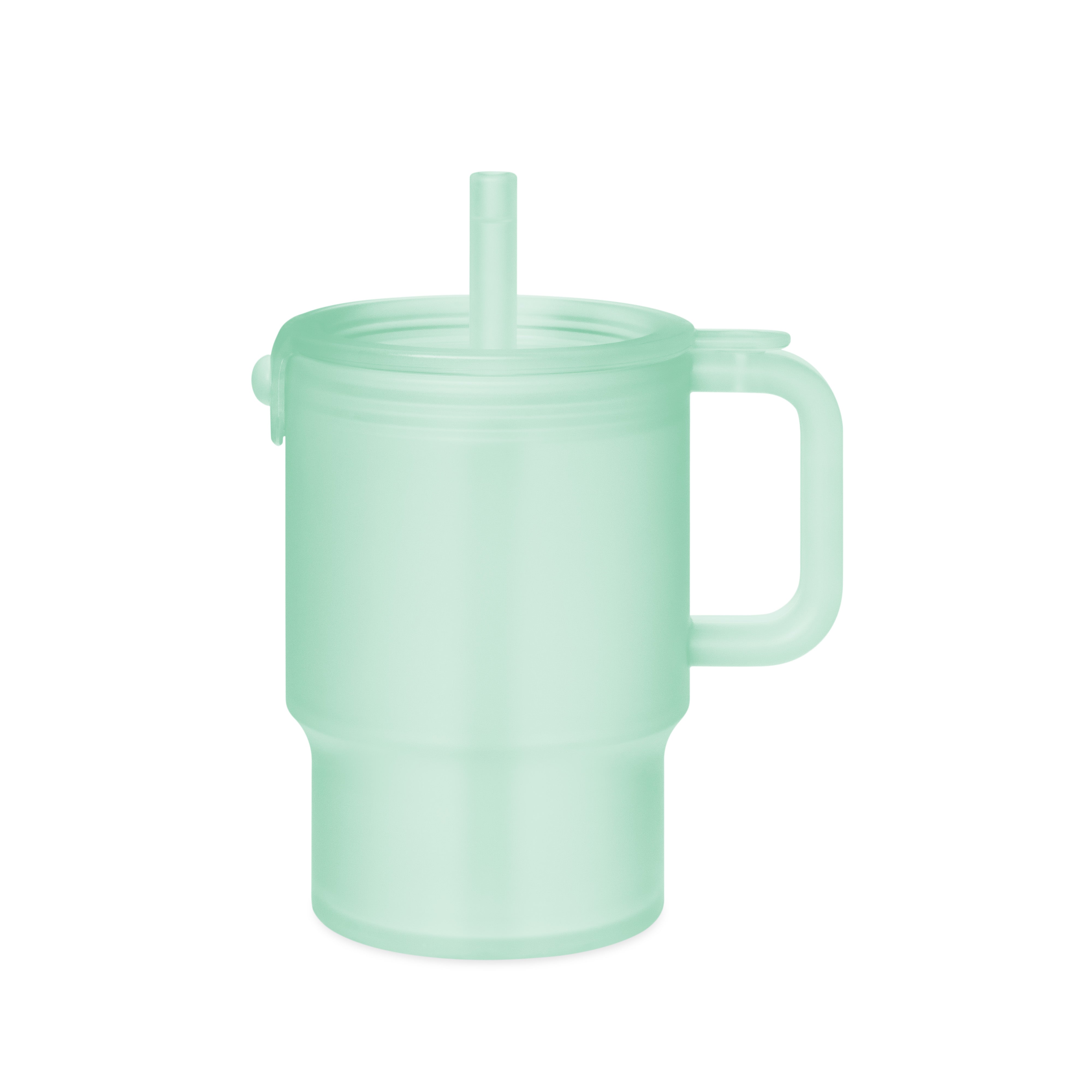 Silicone Tumbler With Straw For Big-kid Drinks (11oz)